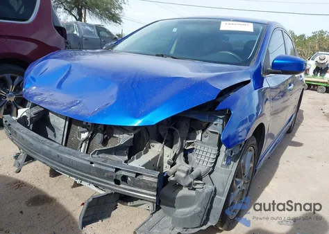 2013 Nissan Sentra Sr из США, поврежденный, VIN 3N1AB7AP7DL682082